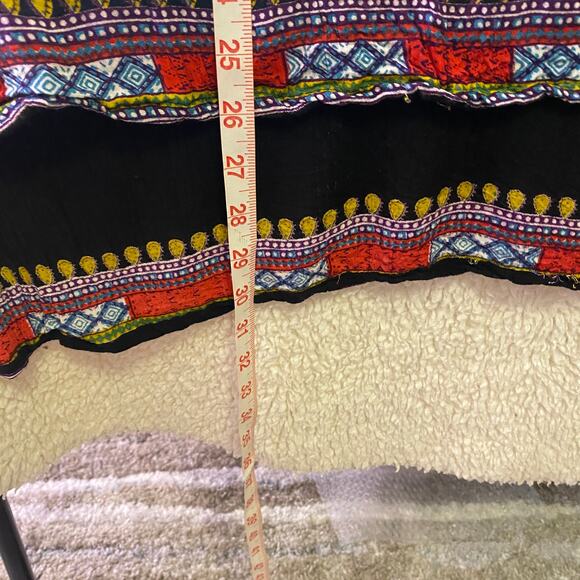 Emma G Black Aztec Print Tunic Medium - Picture 10 of 10